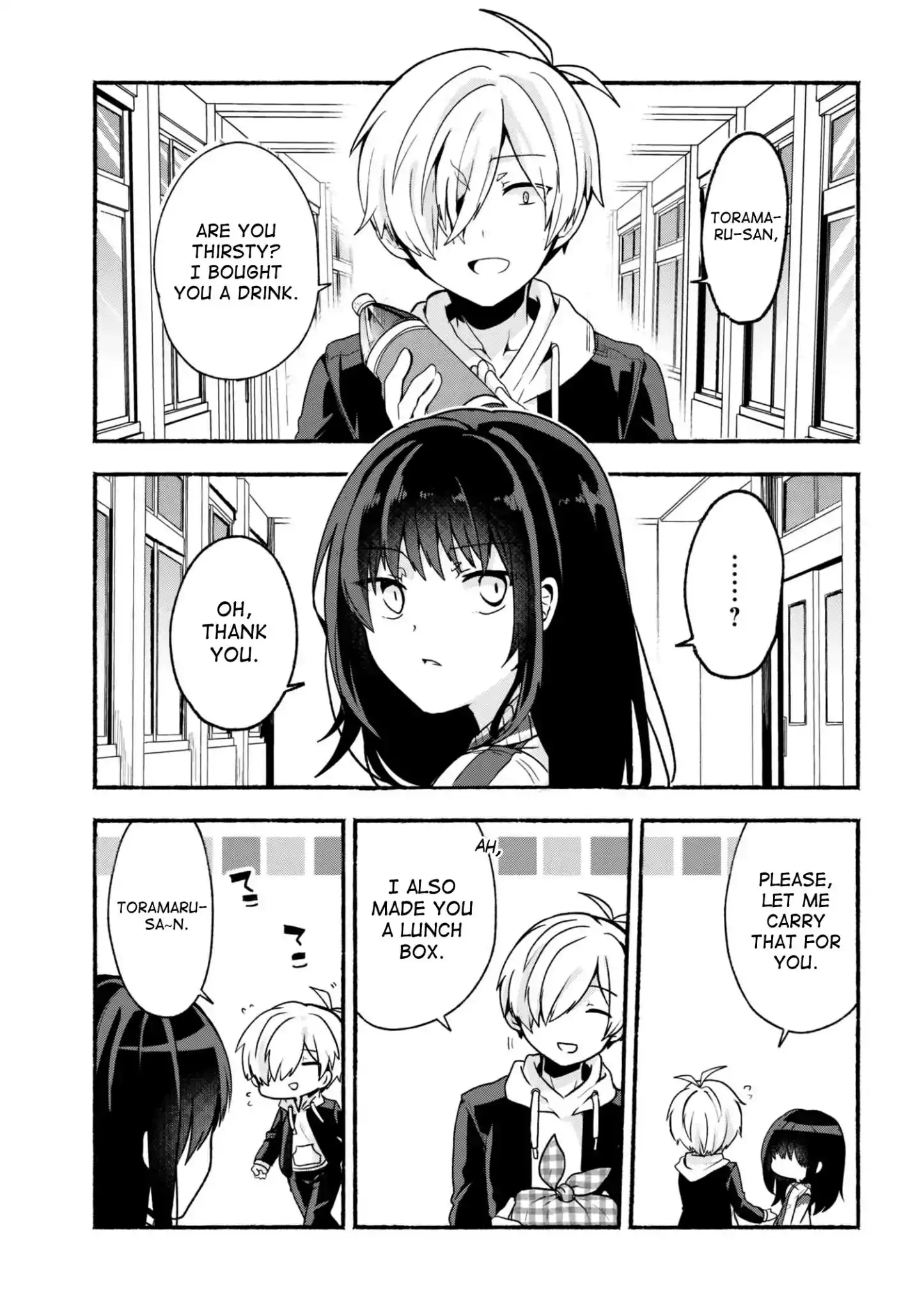 Pashiri na Boku to Koisuru Banchou-san Chapter 8 2